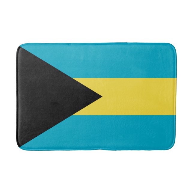 Tapis De Bain Drapeau bahamien (Devant)