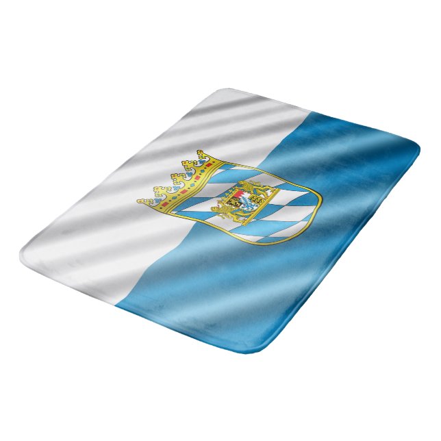 Tapis De Bain Drapeau bavarois (Angle)