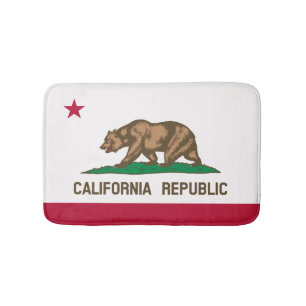 Tapis De Bain Drapeau californien, drapeau d'état américain