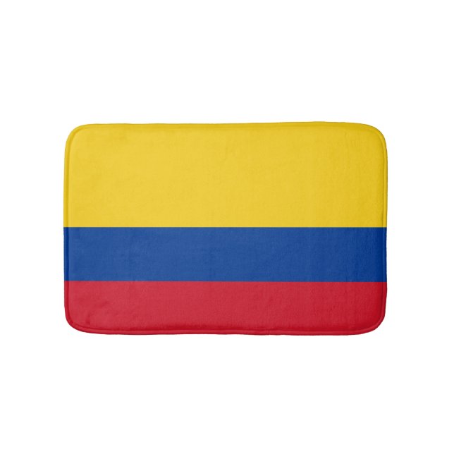 Tapis De Bain Drapeau Colombie - Bandera De Colombia (Devant)