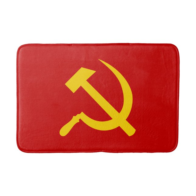 Tapis De Bain Drapeau communiste Bath Mat (Devant)
