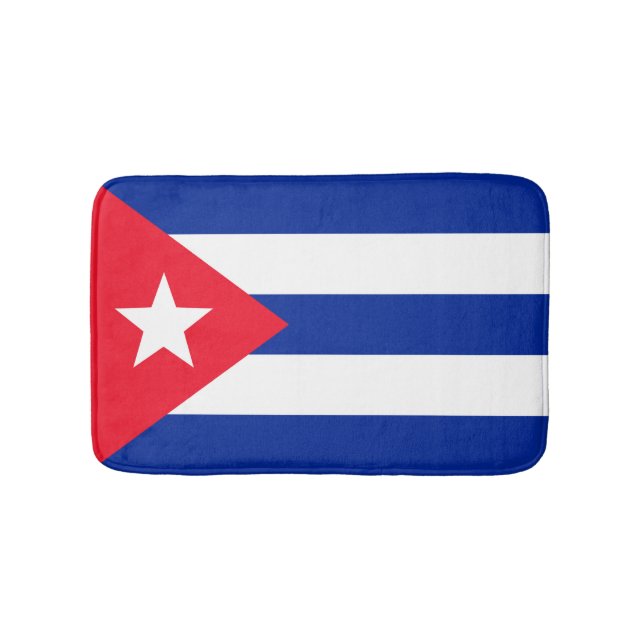 Tapis De Bain Drapeau Cuba (Devant)