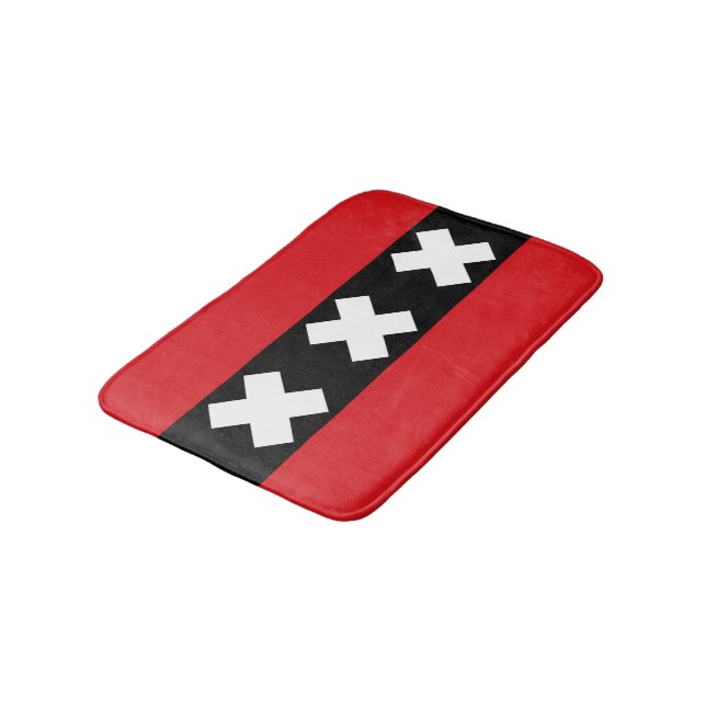 Tapis De Bain Drapeau d'Amsterdam (Angle)