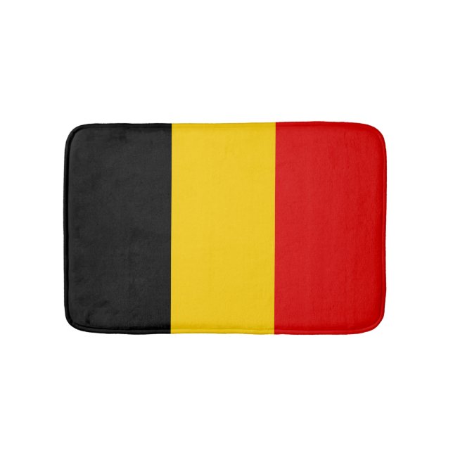 Tapis De Bain Drapeau de Belgique (Devant)