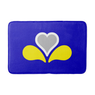 Tapis De Bain Drapeau de Bruxelles, Belgique Bath Mat