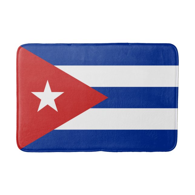 Tapis De Bain Drapeau de Cuba (Devant)
