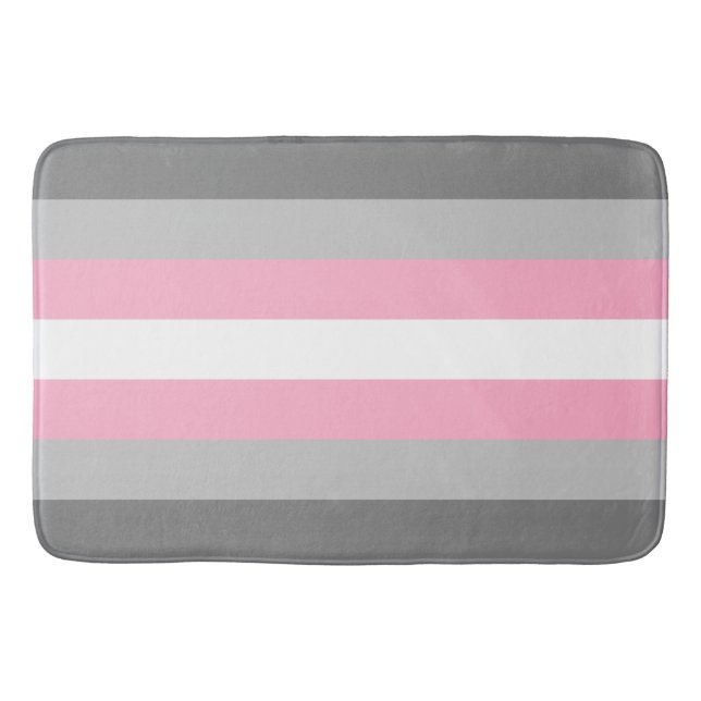 Tapis De Bain Drapeau de demigirl grand (Devant)