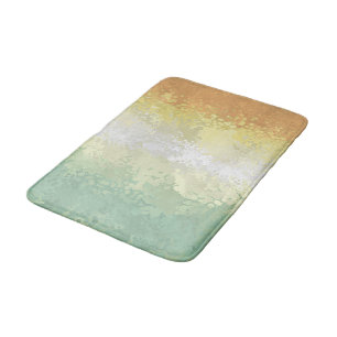 Tapis De Bain Drapeau de fierté abstrait boho délirant Genderflo