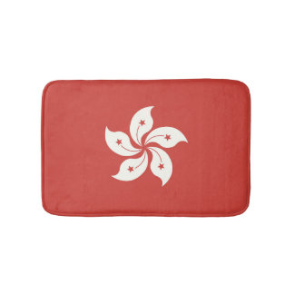Tapis De Bain Drapeau de Hong Kong
