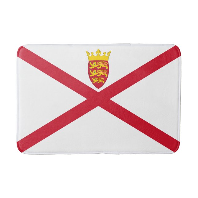 Tapis De Bain Drapeau de Jersey (Devant)