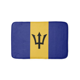 Tapis De Bain Drapeau de la Barbade