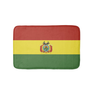 Tapis De Bain Drapeau de la Bolivie