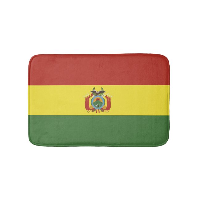 Tapis De Bain Drapeau de la Bolivie (Devant)