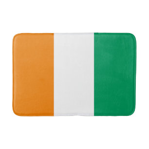 Tapis De Bain Drapeau de la Côte d'Ivoire