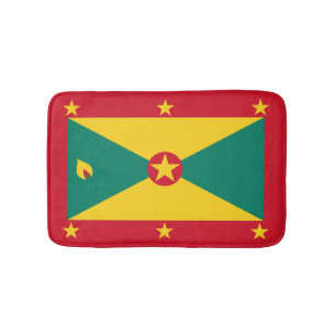 Tapis De Bain Drapeau de la Grenade