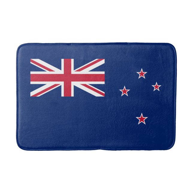 Tapis De Bain Drapeau de la Nouvelle-Zélande (Devant)