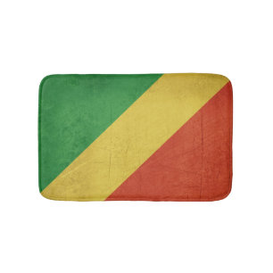 Tapis De Bain Drapeau de la République du Congo