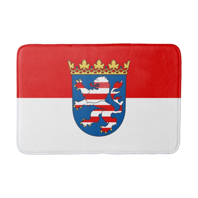Tapis De Bain Drapeau de la salle de bain Hesse Mat (Devant)