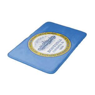 Tapis De Bain Drapeau de la ville de Boston (Massachusetts)