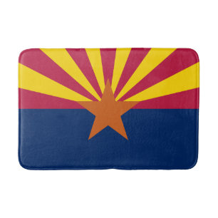 Tapis De Bain Drapeau de l'État de l'Arizona