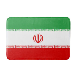 Tapis De Bain Drapeau de l'Iran