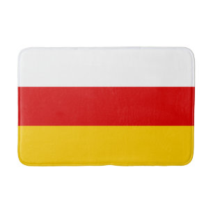 Tapis De Bain Drapeau de l'Ossétie du Sud