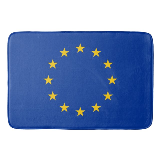 Tapis De Bain Drapeau de l'Union européenne (UE) (Europe) (Devant)