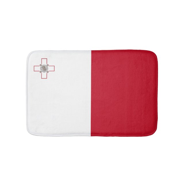Tapis De Bain Drapeau de Malte (Devant)