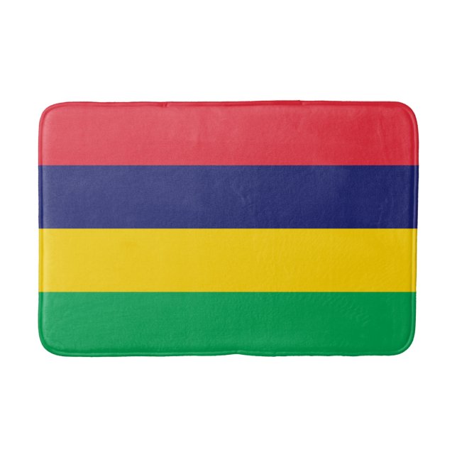 Tapis De Bain Drapeau de Maurice (Devant)