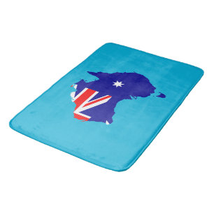 Tapis De Bain Drapeau de pays de l'Australie
