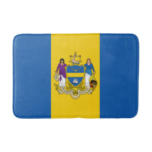 Tapis De Bain Drapeau de Philadelphie, Pennsylvanie Mat de bain