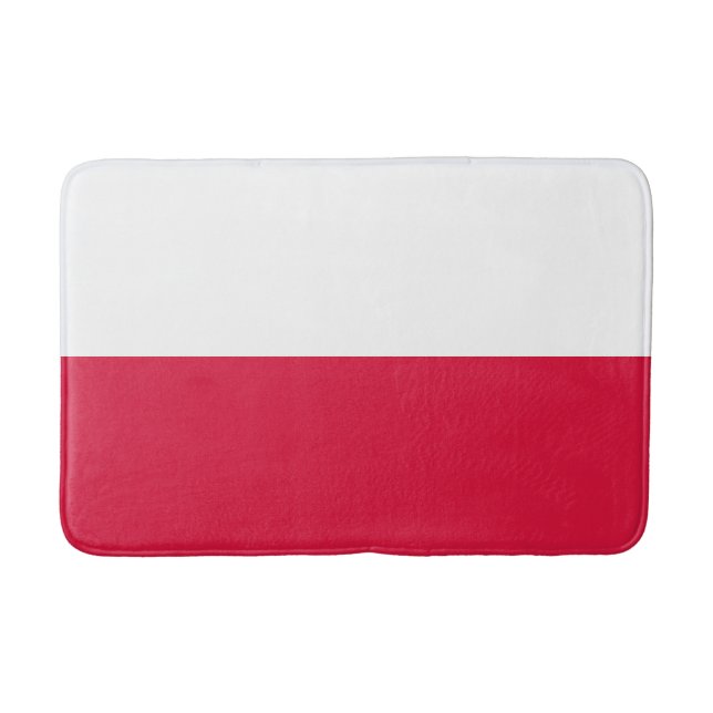 Tapis De Bain Drapeau de Pologne (Devant)