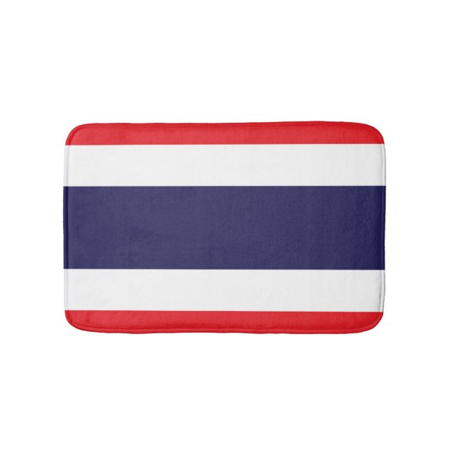 Tapis De Bain Drapeau de Thaïlande (Devant)