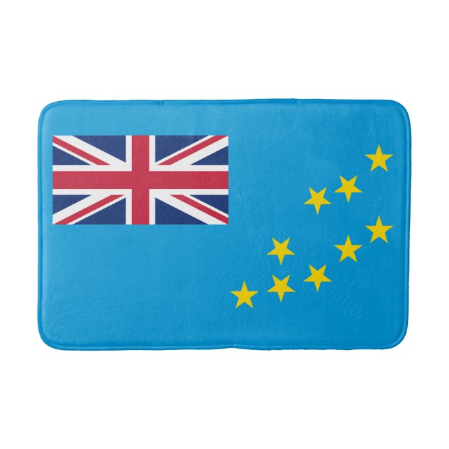 Tapis De Bain Drapeau de Tuvalu (Devant)