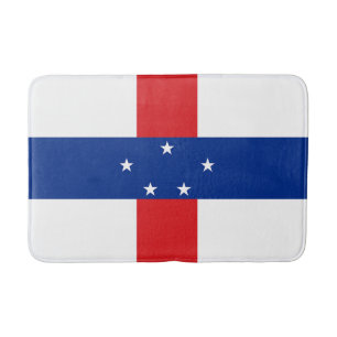 Tapis De Bain Drapeau des Antilles néerlandaises