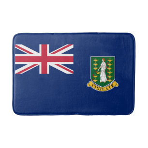 Tapis De Bain Drapeau des îles Vierges britanniques