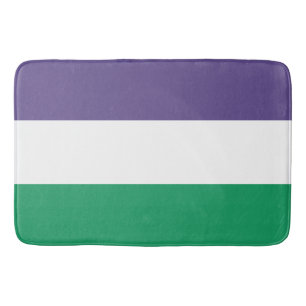 Tapis De Bain Drapeau des suffragettes