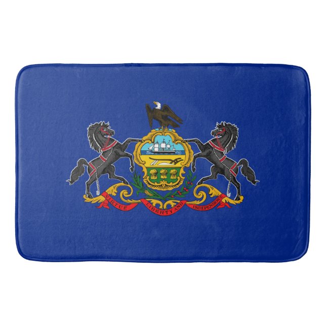 Tapis De Bain Drapeau d'État de Pennsylvanie (Devant)