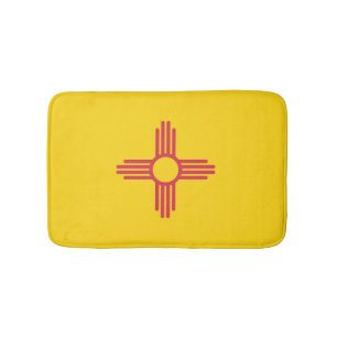 Tapis De Bain Drapeau d'État du Nouveau-Mexique, États-Unis