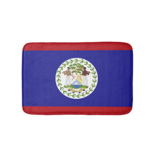 Tapis De Bain Drapeau du Belize