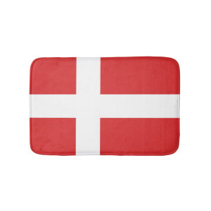 Tapis De Bain Drapeau du Danemark