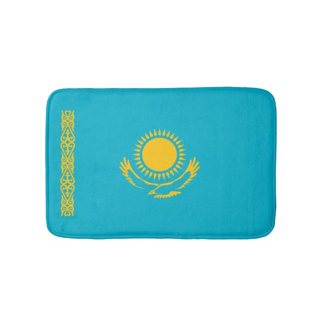 Tapis De Bain Drapeau du Kazakhstan (Devant)