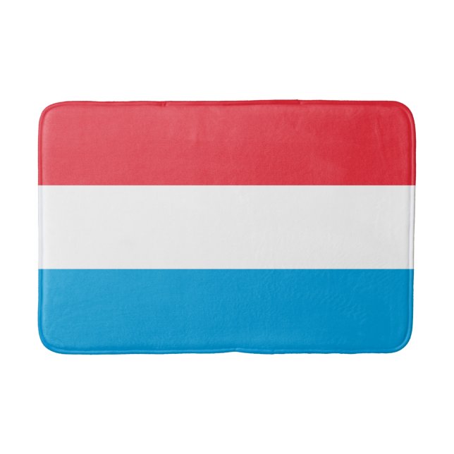 Tapis De Bain Drapeau du Luxembourg (Devant)
