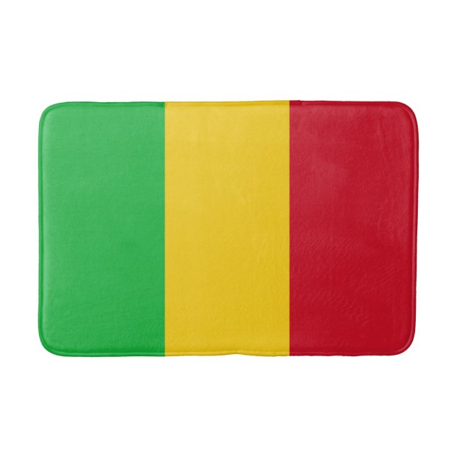 Tapis De Bain Drapeau du Mali (Devant)