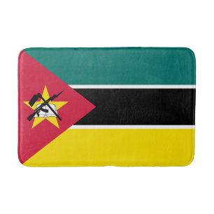 Tapis De Bain Drapeau du Mozambique
