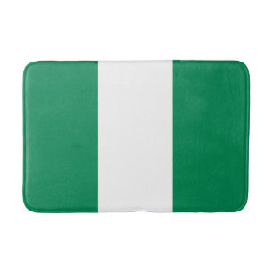 Tapis De Bain Drapeau du Nigeria