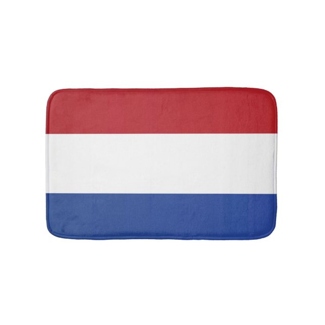 Tapis De Bain Drapeau du Pays-Bas (Devant)