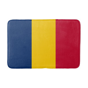 Tapis De Bain Drapeau du Tchad
