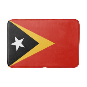 Tapis De Bain Drapeau du Timor oriental
