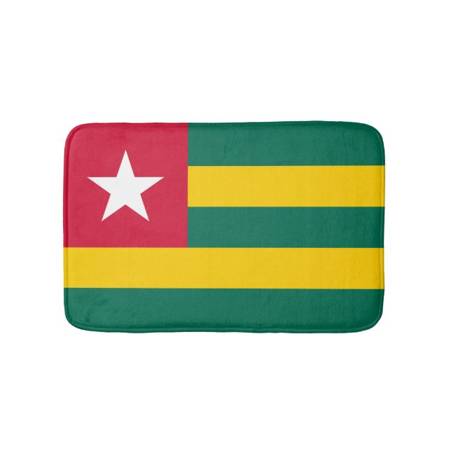 Tapis De Bain drapeau du Togo (Devant)